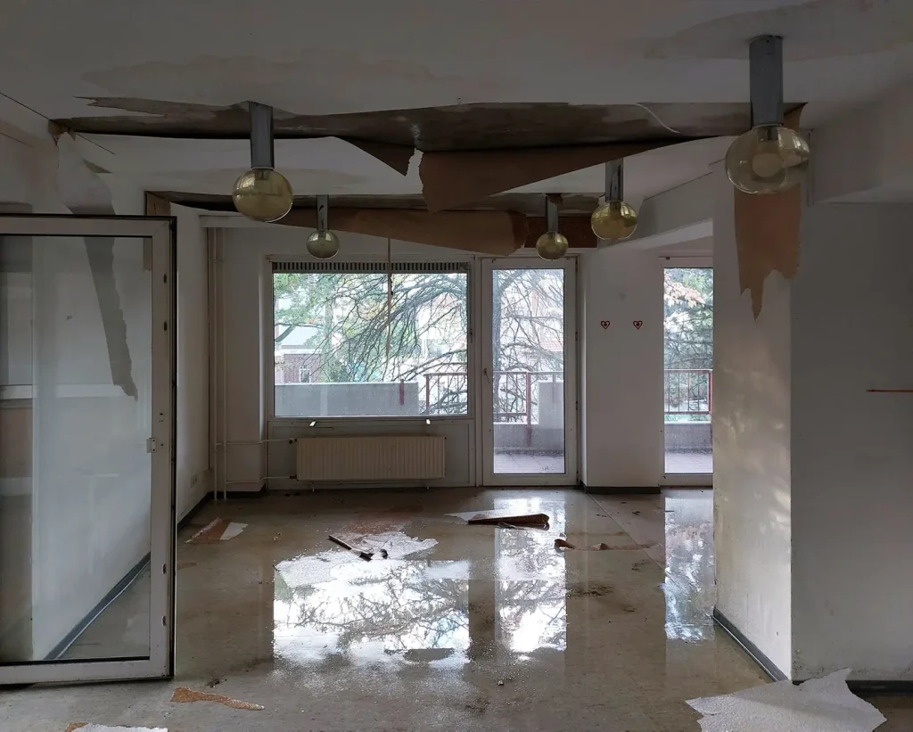 Water damage restoration in Calgary by Phoenix Restoration